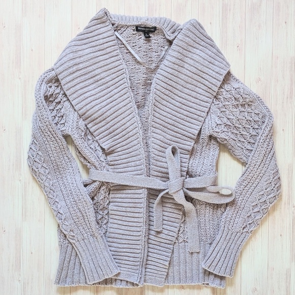 ⬇️Banana Republic Cable Knit Open Woven Sweater - Picture 5 of 5